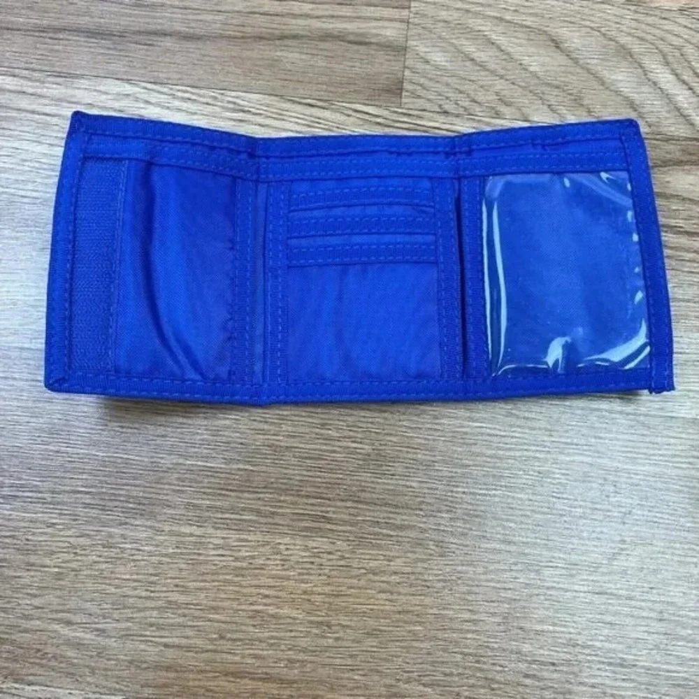 KU Jayhawks Trifold Wallet Blue and Red Kansas University NEW‎